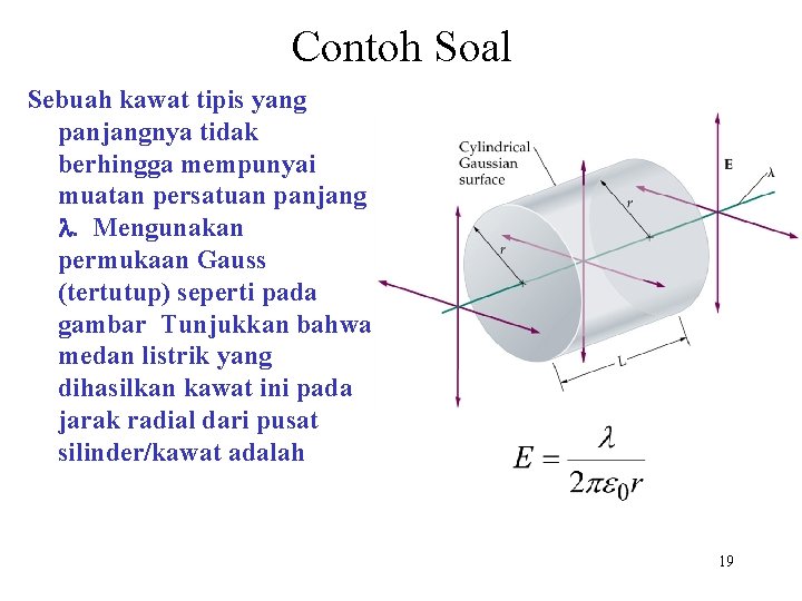 Hukum gauss fisika dasar 2