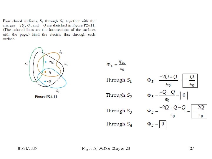 01/31/2005 Phys 112, Walker Chapter 20 27 