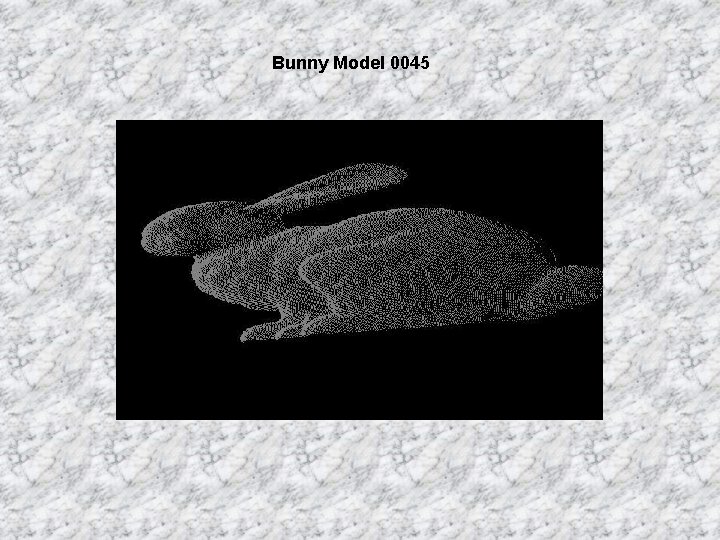 Bunny Model 0045 Bunny Model 0045