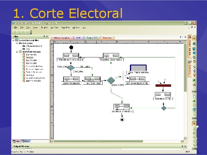 1. Corte Electoral 
