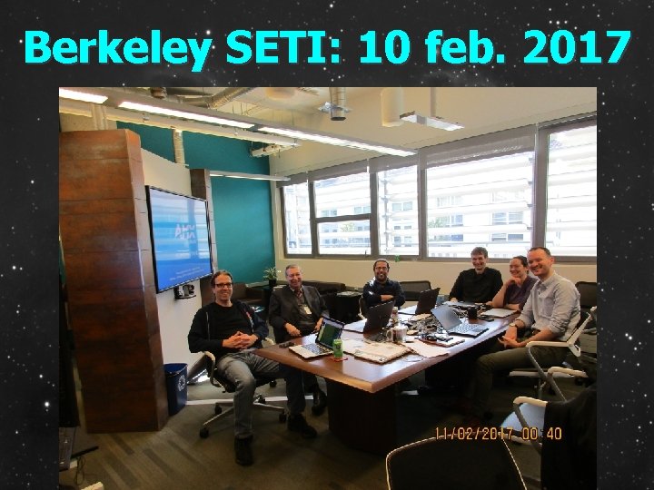 Berkeley SETI: 10 feb. 2017 