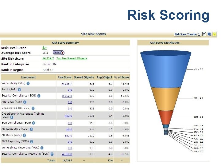 Risk Scoring 