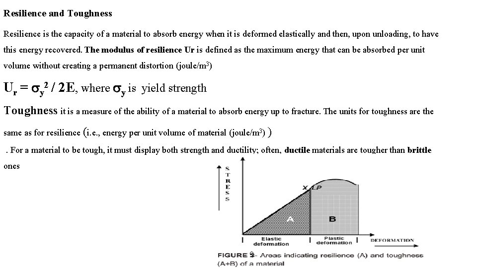 Resilience and Toughness Resilience is the capacity of a material to absorb energy when Resilience and Toughness Resilience is the capacity of a material to absorb energy when