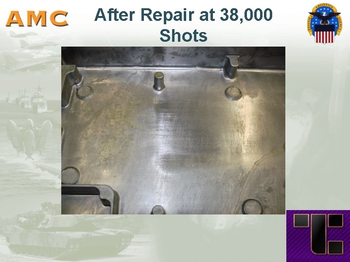 After Repair at 38, 000 Shots 