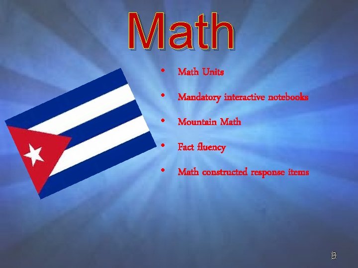 Math • Math Units • Mandatory interactive notebooks • Mountain Math • Fact fluency