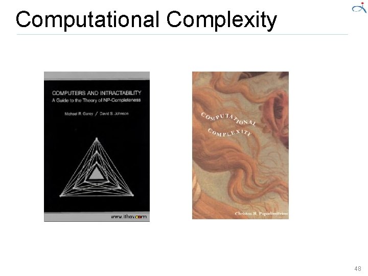 Computational Complexity 48 