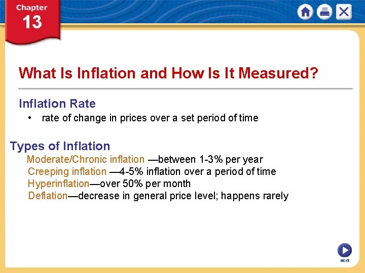 What Is Inflation and How Is It Measured? Inflation Rate • rate of change