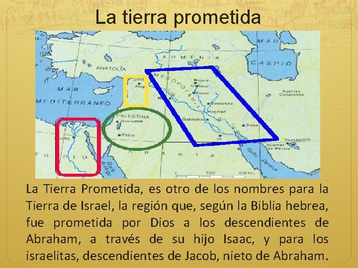 La tierra prometida La Tierra Prometida, es otro de los nombres para la Tierra