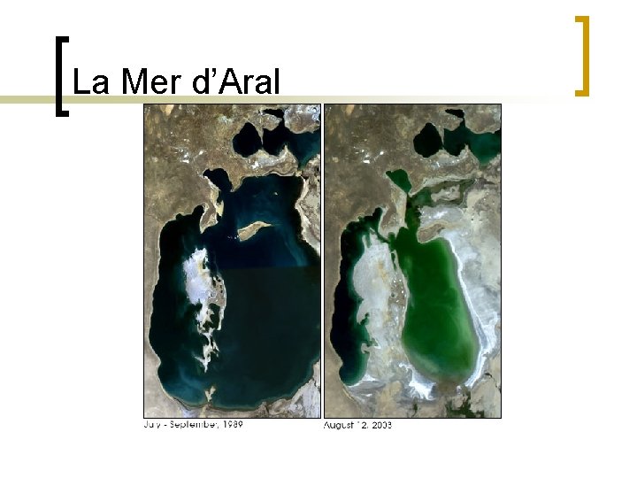 La Mer d’Aral 