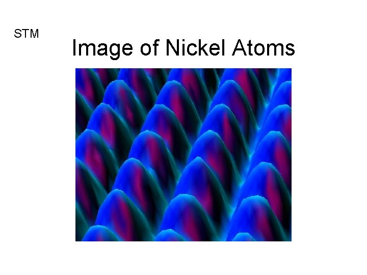 STM Image of Nickel Atoms 