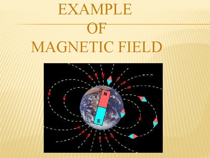 EXAMPLE OF MAGNETIC FIELD 