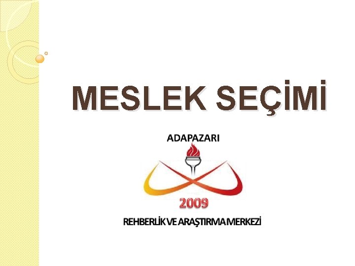 MESLEK SEÇİMİ 