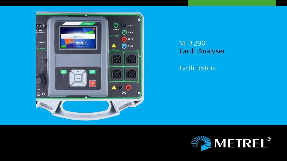 MI 3290 Earth Analyser Earth testers 