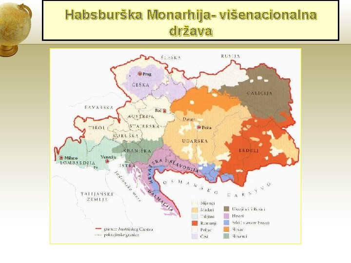 Habsburška Monarhija- višenacionalna država 