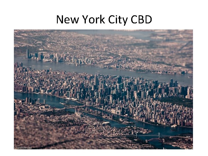 New York City CBD 