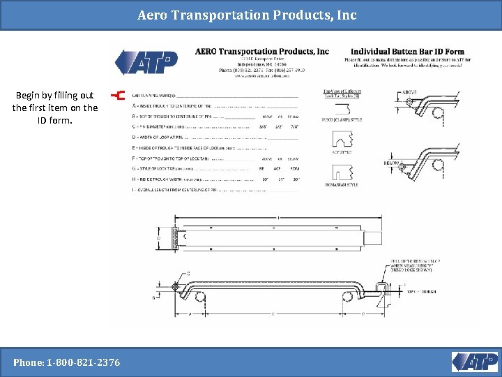 Aero Transportation Products, Inc Begin by filling out the first item on the ID Aero Transportation Products, Inc Begin by filling out the first item on the ID