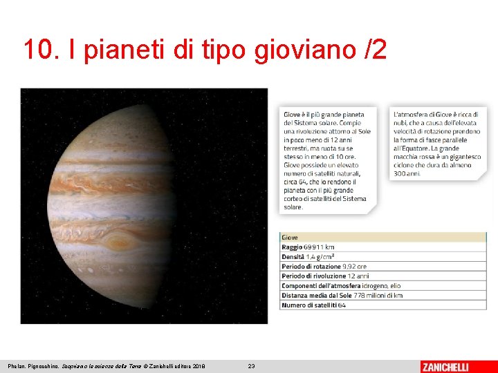 10. I pianeti di tipo gioviano /2 Phelan, Pignocchino, Scopriamo le scienze della Terra