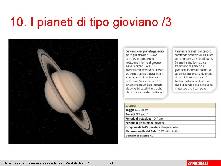 10. I pianeti di tipo gioviano /3 Phelan, Pignocchino, Scopriamo le scienze della Terra