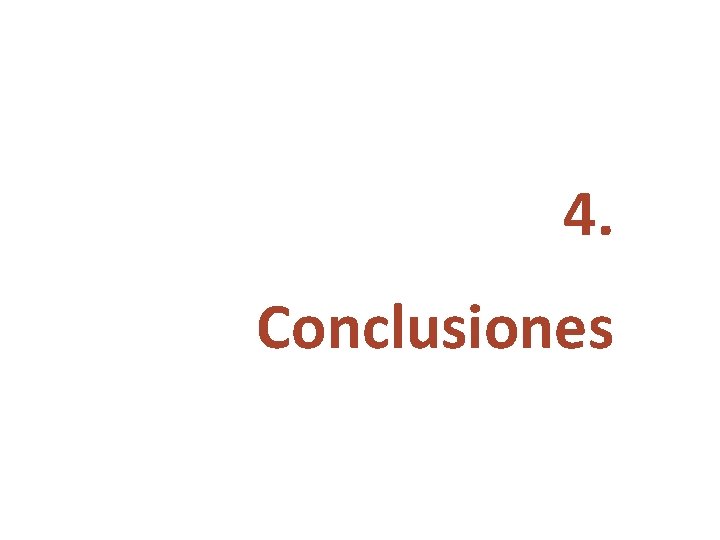 4. Conclusiones 