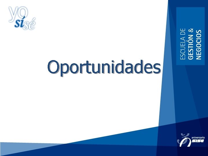 Oportunidades 