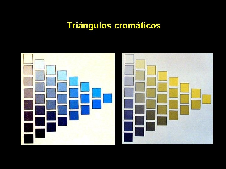 Triángulos cromáticos 