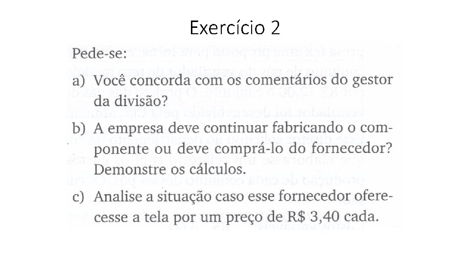 Exercício 2 