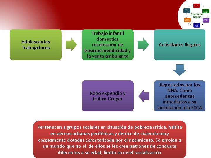 Adolescentes Trabajadores Trabajo infantil domestica recolección de basuras mendicidad y la venta ambulante Actividades Adolescentes Trabajadores Trabajo infantil domestica recolección de basuras mendicidad y la venta ambulante Actividades