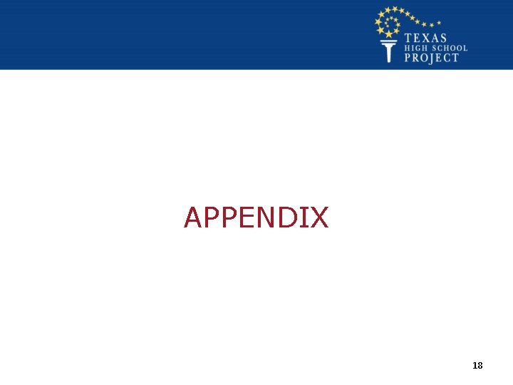 APPENDIX 18 