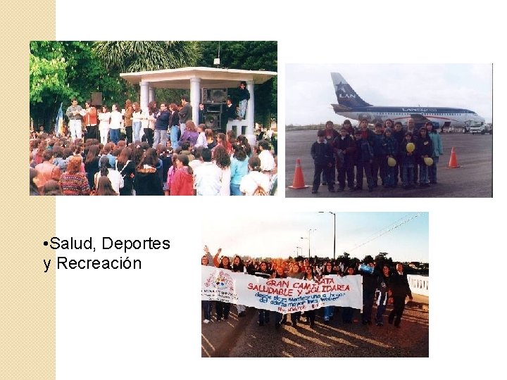  • Salud, Deportes y Recreación 