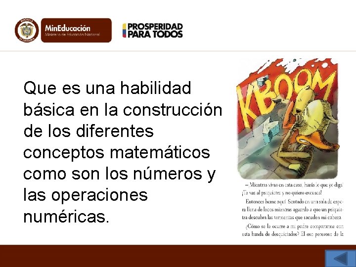 Que es una habilidad básica en la construcción de los diferentes conceptos matemáticos como Que es una habilidad básica en la construcción de los diferentes conceptos matemáticos como