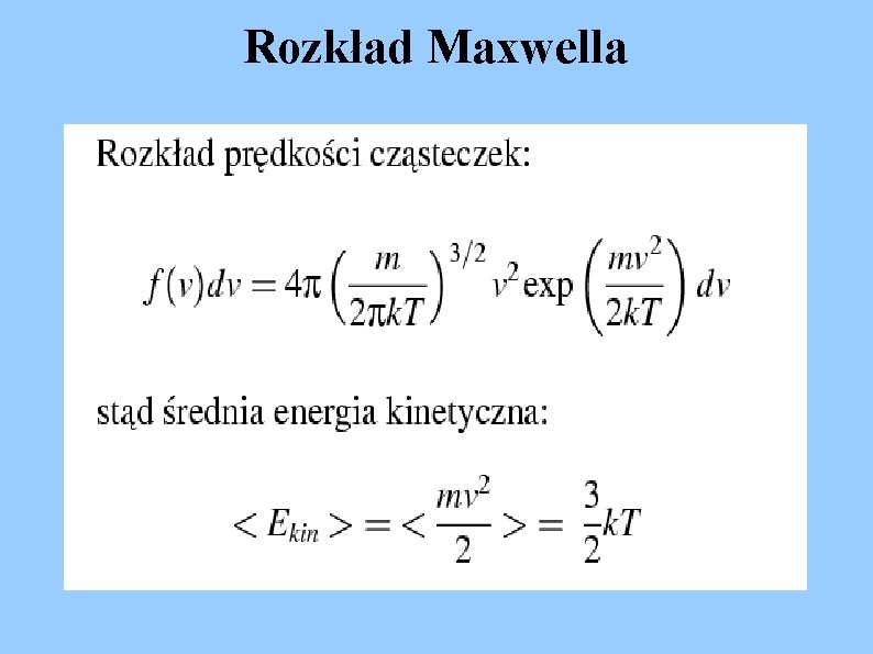 Rozkład Maxwella 