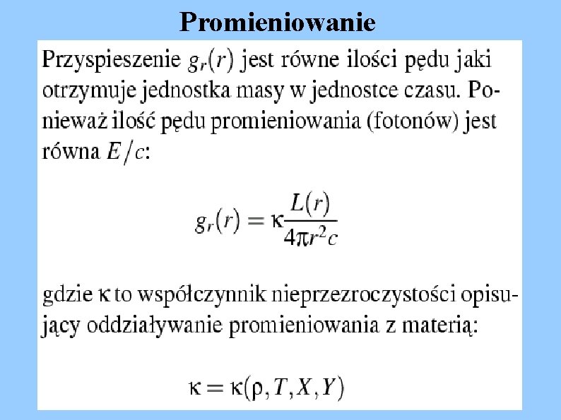 Promieniowanie 