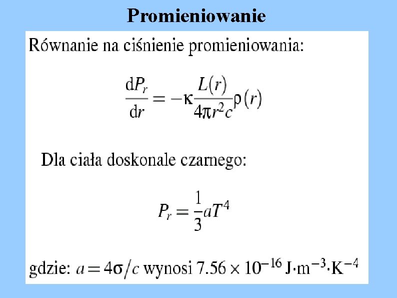 Promieniowanie 