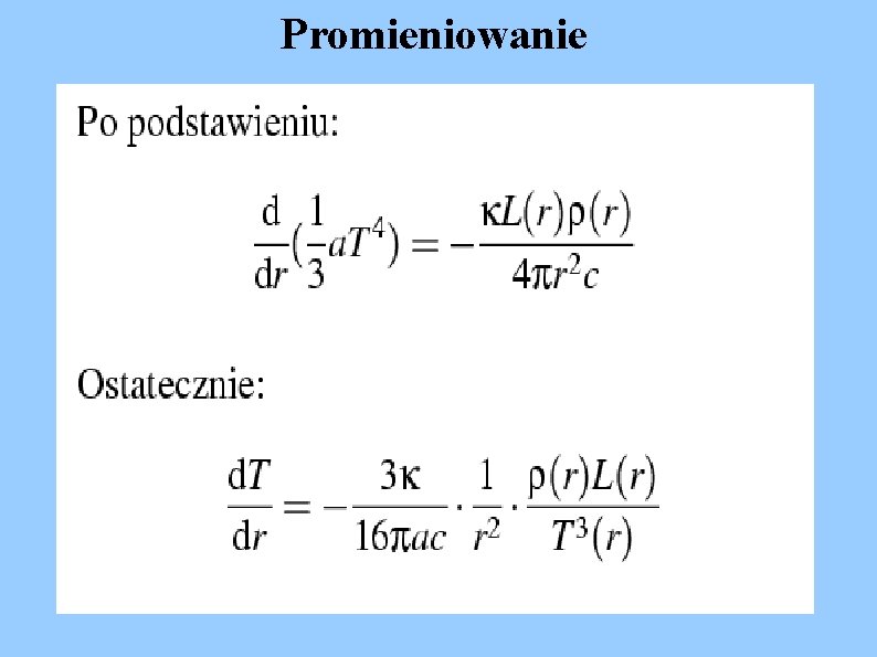 Promieniowanie 