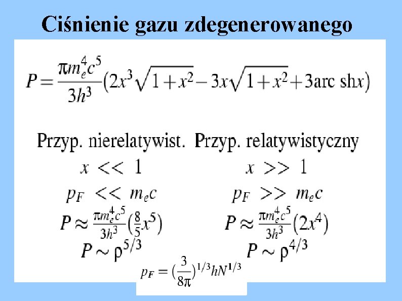 Ciśnienie gazu zdegenerowanego 