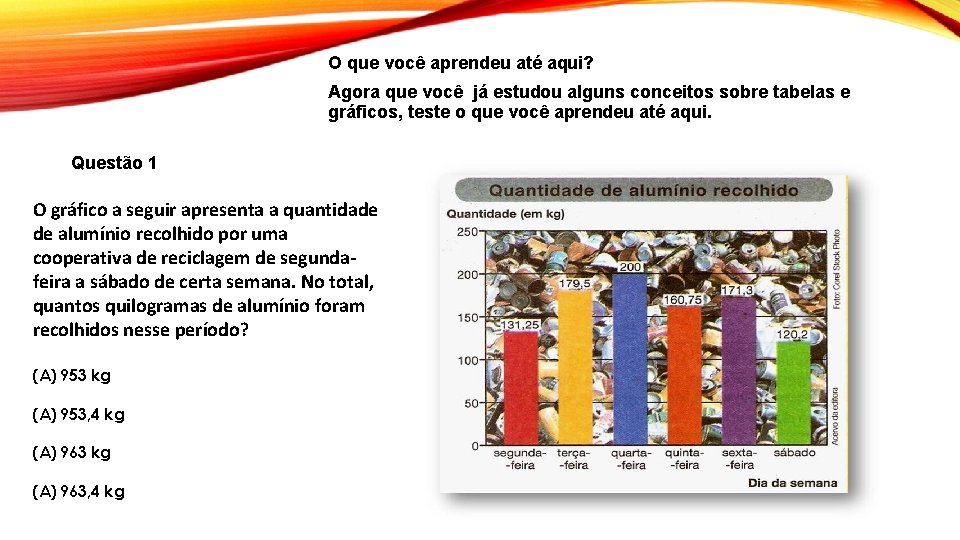 O que você aprendeu até aqui? Agora que você já estudou alguns conceitos sobre