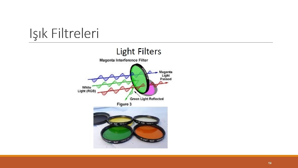 Işık Filtreleri 59 Işık Filtreleri 59
