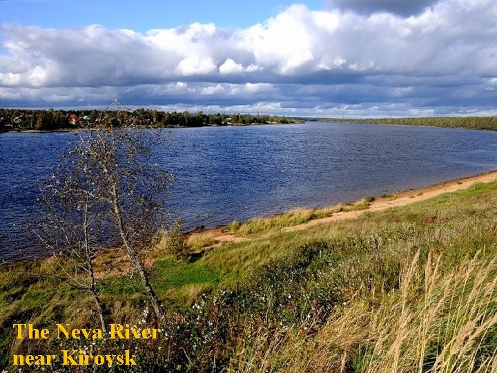 The Neva River near Kirovsk 