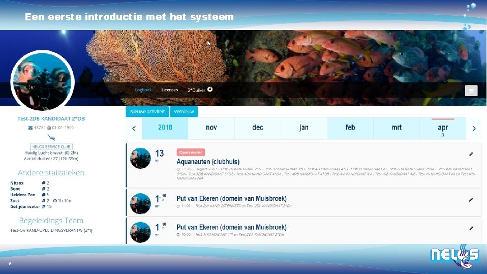 Een eerste introductie met het systeem 9 