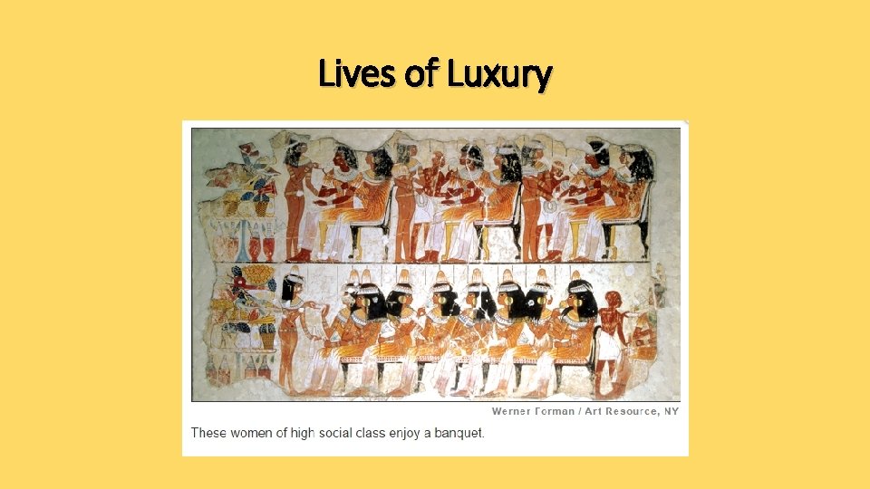 Lives of Luxury Lives of Luxury