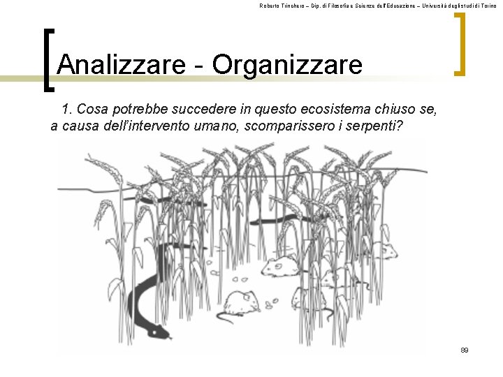 Roberto Trinchero – Dip. di Filosofia e Scienze dell’Educazione – Università degli studi di