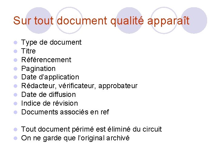 Sur tout document qualité apparaît l l l l l Type de document Titre Sur tout document qualité apparaît l l l l l Type de document Titre