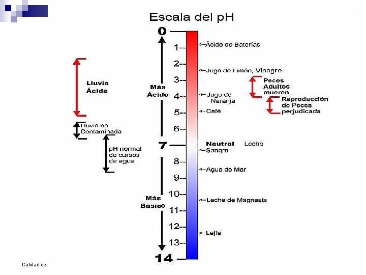 Calidad de agua José V. Chang Gómez, Ing. M. Sc. 61 