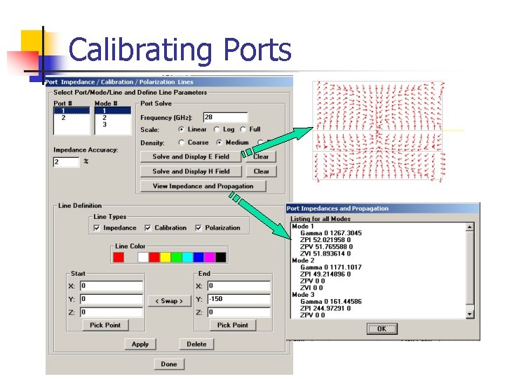 Calibrating Ports 