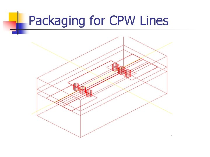 Packaging for CPW Lines 