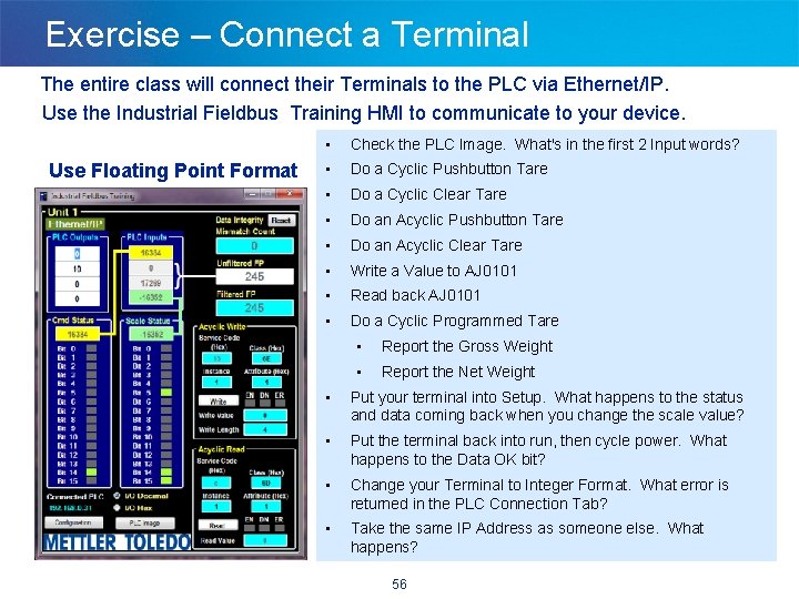 Exercise – Connect a Terminal The entire class will connect their Terminals to the