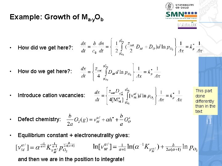 Example: Growth of Ma-y. Ob • How did we get here? : • How