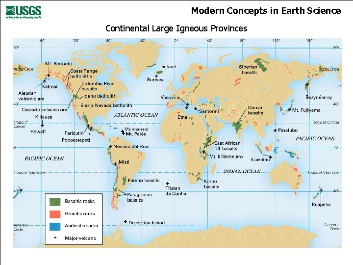 Modern Concepts in Earth Science Continental Large Igneous Provinces 