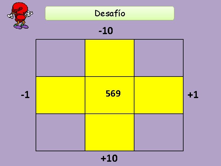 Desafío -10 -1 569 +10 +1 