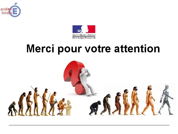 Merci pour votre attention 